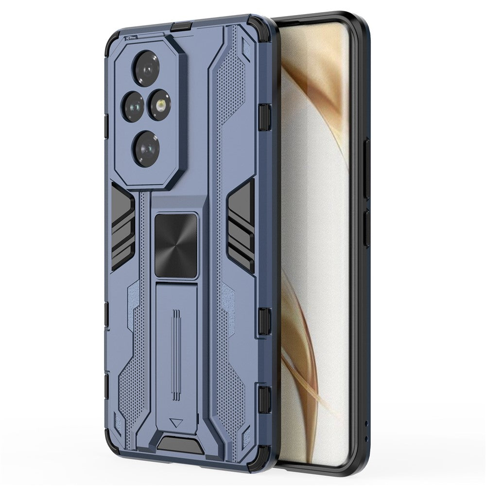For Honor 200 Pro 5G Case PC + TPU Drop Protective Cover Hidden Kickstand