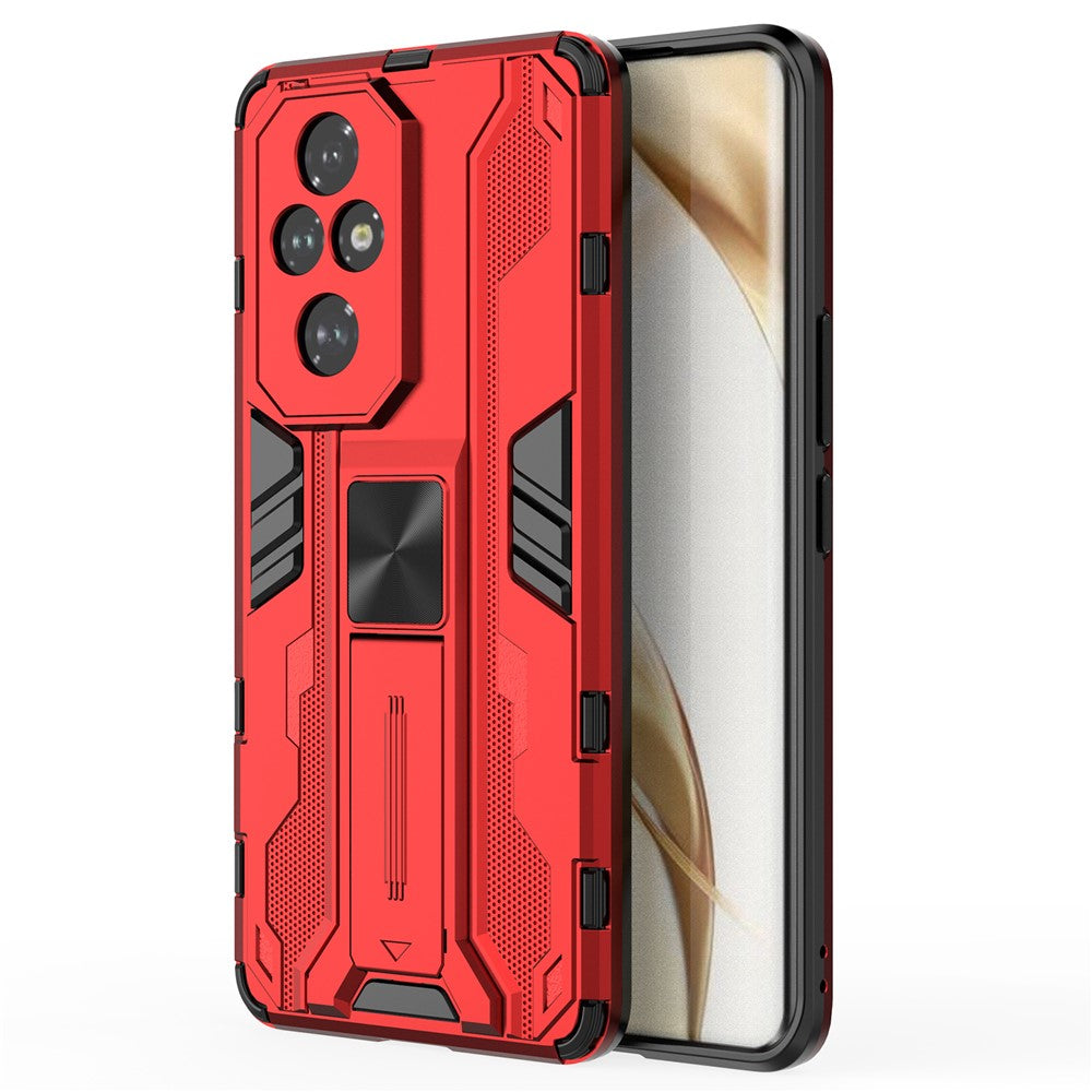 For Honor 200 Pro 5G Case PC + TPU Drop Protective Cover Hidden Kickstand