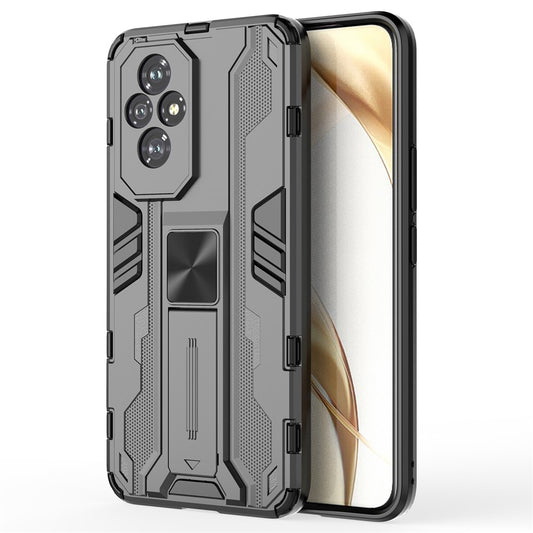 Honor 200 5G Handyhülle – aus PC + TPU, stoßfeste mit Ständer