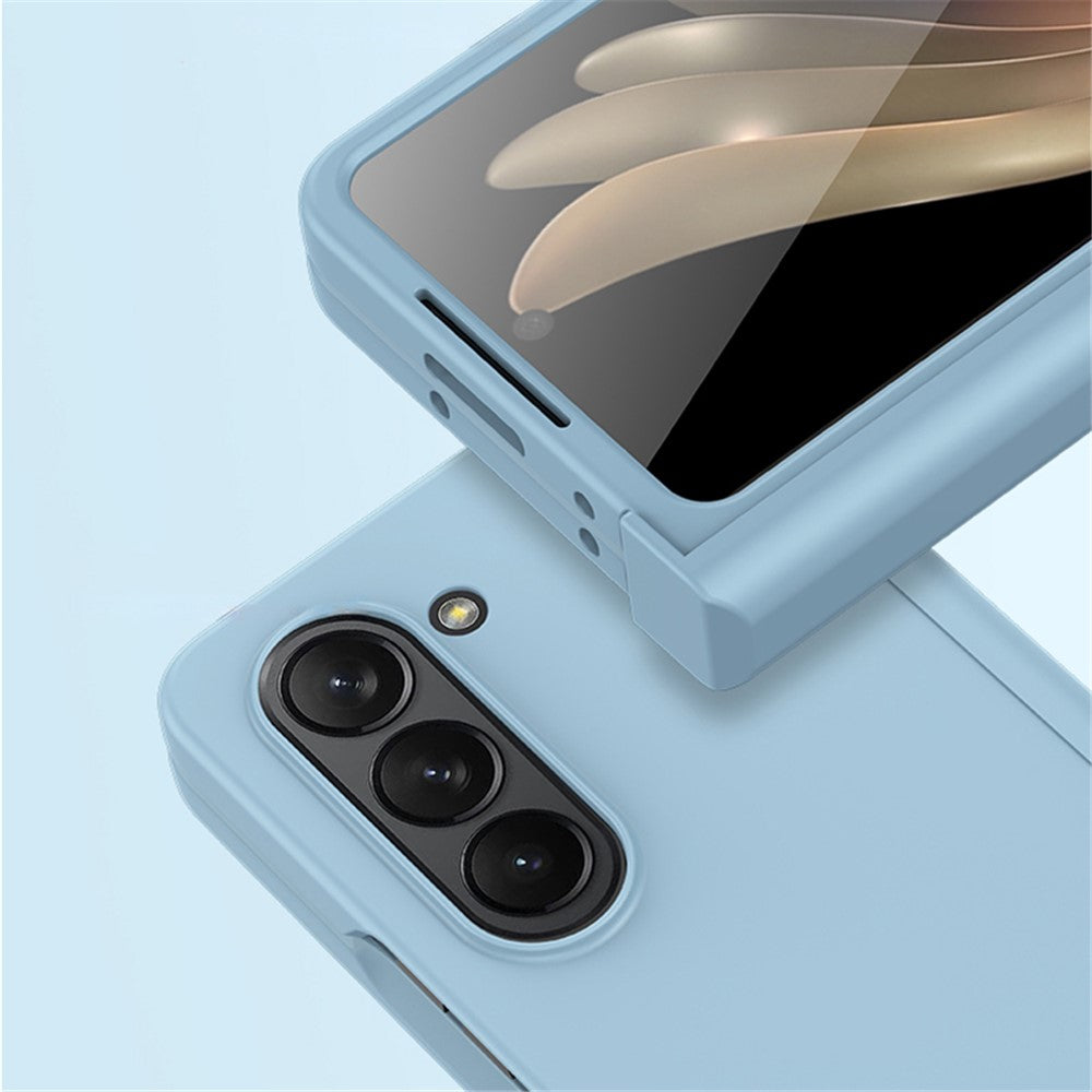 For Samsung Galaxy Z Fold6 5G Case Skin Feel PC Phone Cover with Hinge Protection