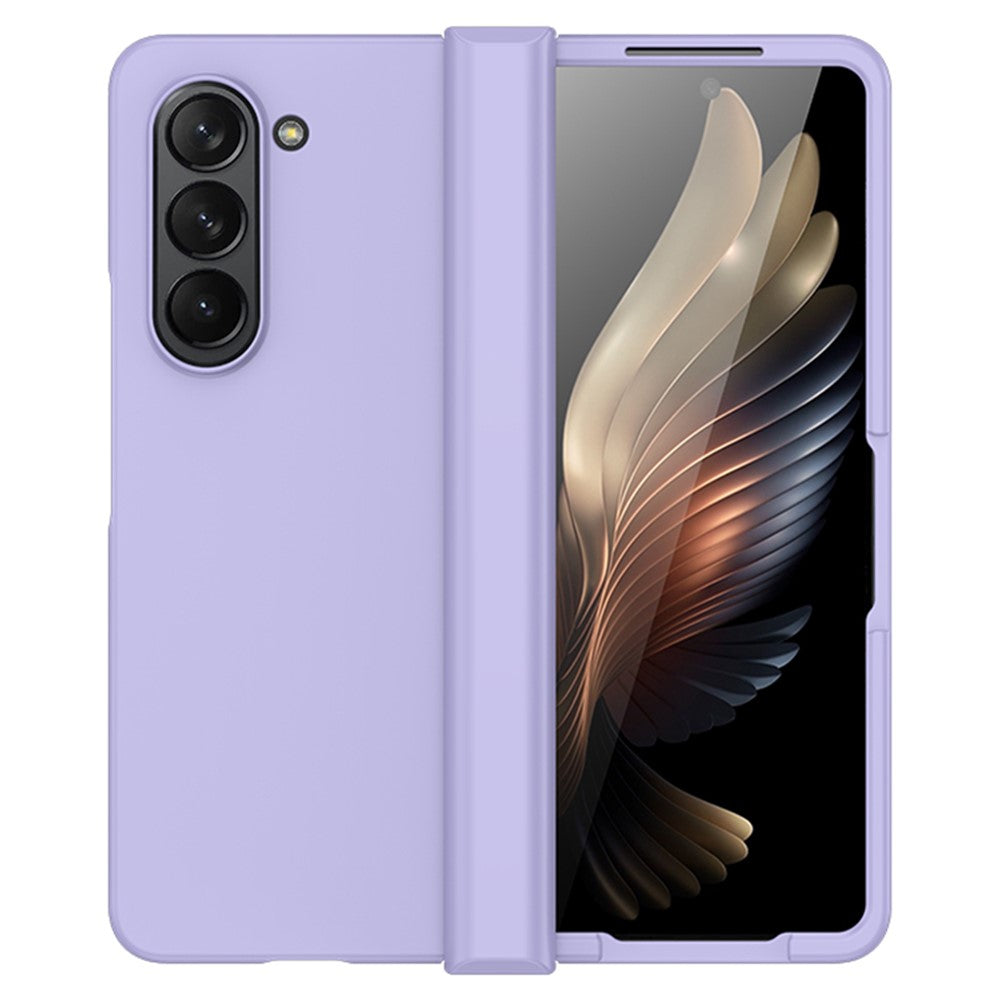 For Samsung Galaxy Z Fold6 5G Case Skin Feel PC Phone Cover with Hinge Protection