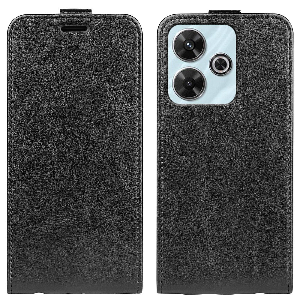 For Xiaomi Redmi 13 5G / 13 4G / Note 13R 5G / Poco M6 4G Case PU Leather Phone Cover Vertical Flip