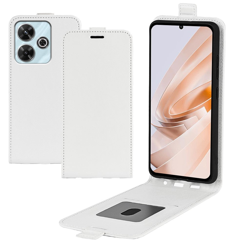 For Xiaomi Redmi 13 5G / 13 4G / Note 13R 5G / Poco M6 4G Case PU Leather Phone Cover Vertical Flip