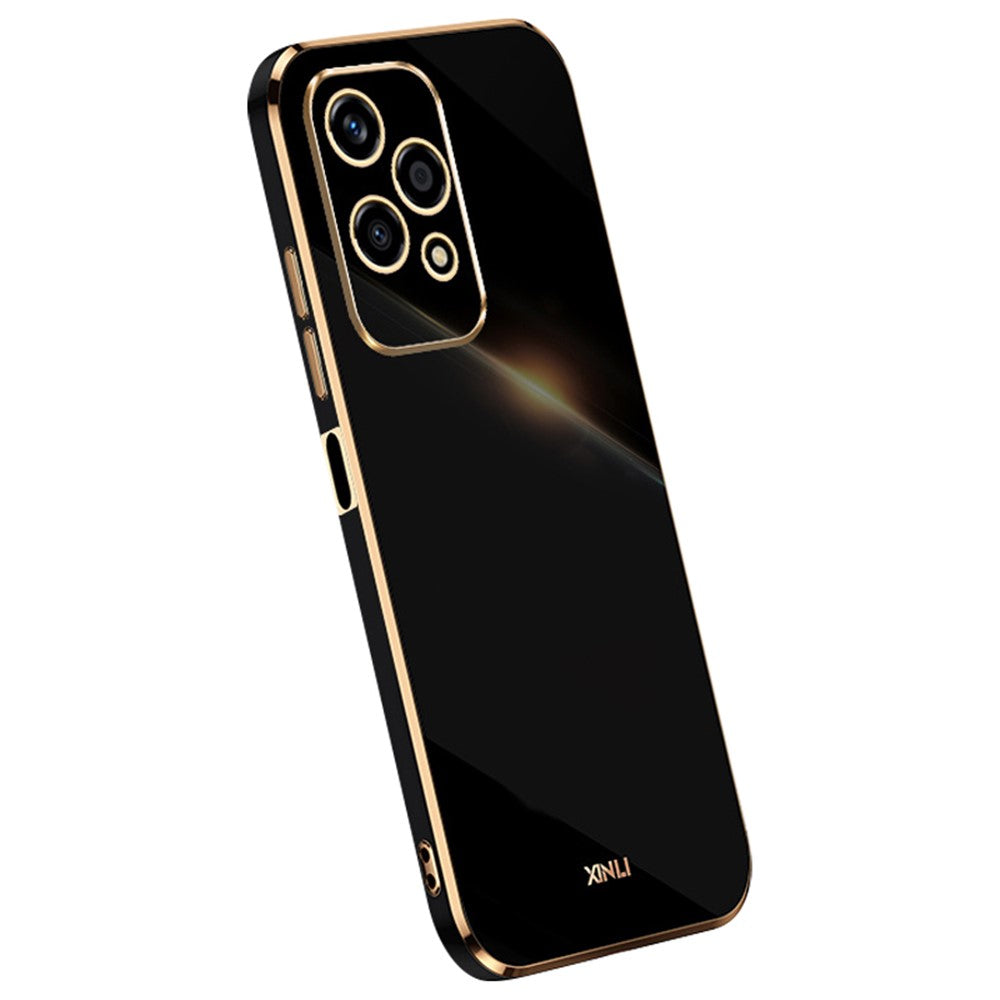 XINLI For Honor 200 Lite Shockproof Case Electroplating Edge TPU Phone Cover