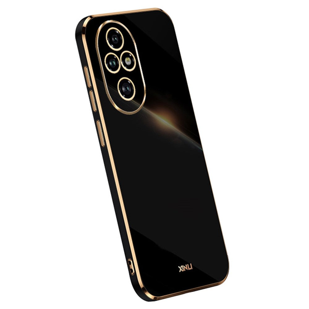 XINLI For Honor 200 Pro 5G Case Soft TPU Electroplating Protective Phone Cover