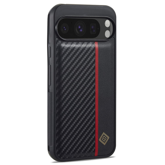 Pixel 9 Stoßfeste Hülle - Carbonfaser-Optik