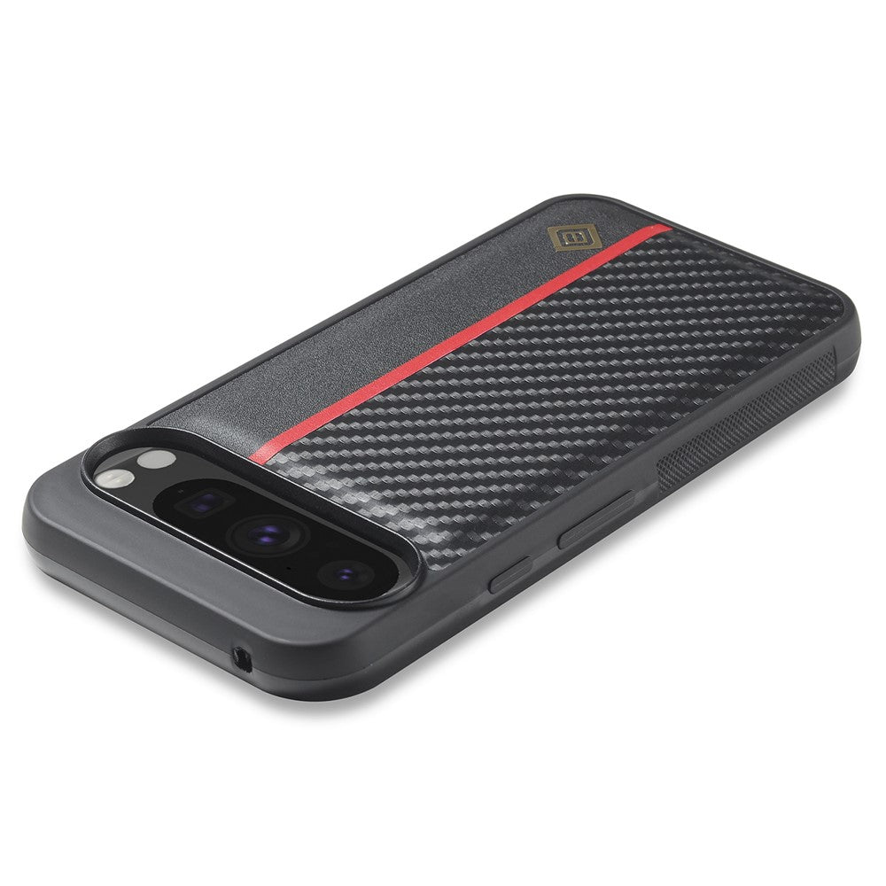 Pixel 9 Pro Stoßfeste Hülle - Carbonfaser-Optik
