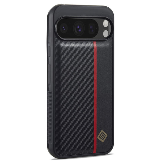 Pixel 9 Pro XL Stoßfeste Hülle - Carbonfaser-Optik