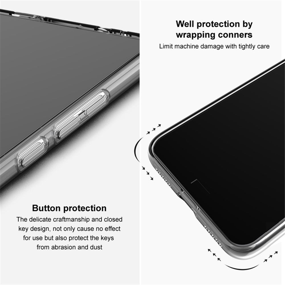 IMAK UX-5 Series for Honor 200 5G Clear Case Protective Soft TPU Slim Phone Cover