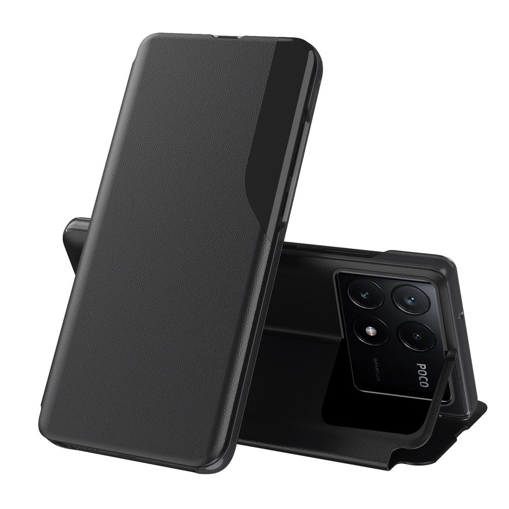 For Xiaomi Poco F6 Pro 5G / Redmi K70 5G / K70 Pro 5G Phone Case Folio Flip PU Leather Stand Cover