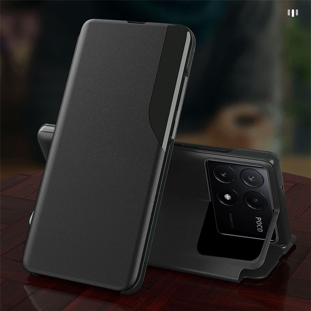 For Xiaomi Poco F6 Pro 5G / Redmi K70 5G / K70 Pro 5G Phone Case Folio Flip PU Leather Stand Cover