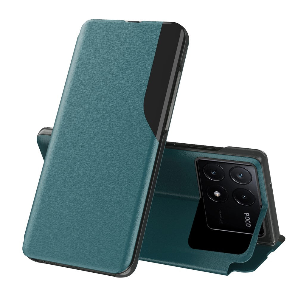 For Xiaomi Poco F6 Pro 5G / Redmi K70 5G / K70 Pro 5G Phone Case Folio Flip PU Leather Stand Cover