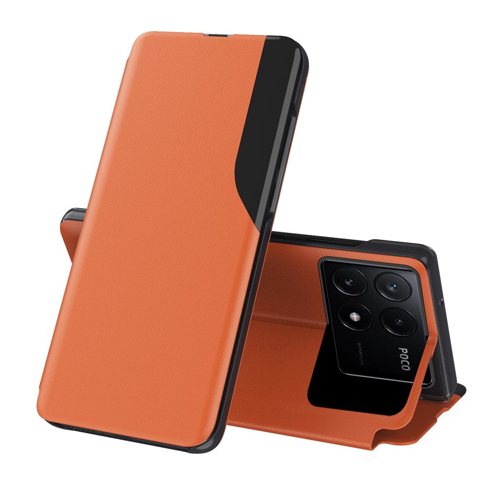 For Xiaomi Poco F6 Pro 5G / Redmi K70 5G / K70 Pro 5G Phone Case Folio Flip PU Leather Stand Cover