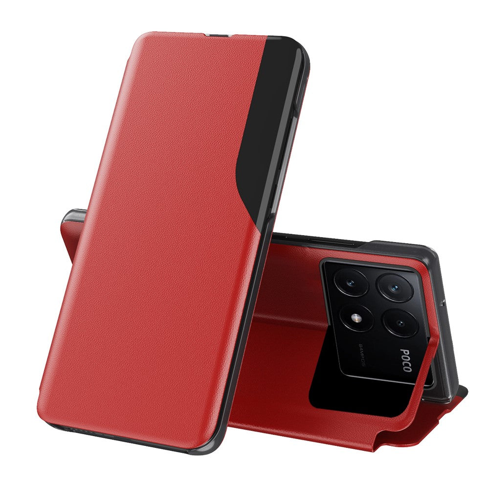 For Xiaomi Poco F6 Pro 5G / Redmi K70 5G / K70 Pro 5G Phone Case Folio Flip PU Leather Stand Cover