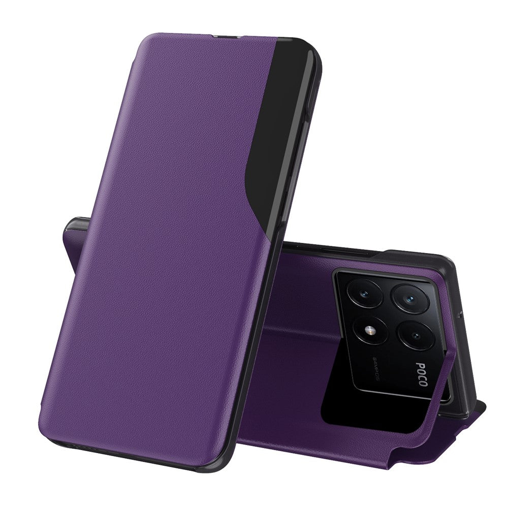 For Xiaomi Poco F6 Pro 5G / Redmi K70 5G / K70 Pro 5G Phone Case Folio Flip PU Leather Stand Cover