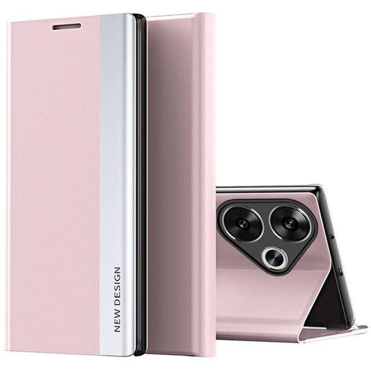 For Xiaomi Poco F6 5G / Redmi Turbo 3 5G Case Anti-Scratch Leather Stand Phone Cover
