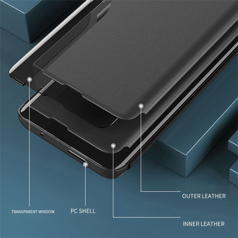 For Xiaomi Poco F6 5G / Redmi Turbo 3 5G Phone Case Folio Flip PU Leather Stand Cover