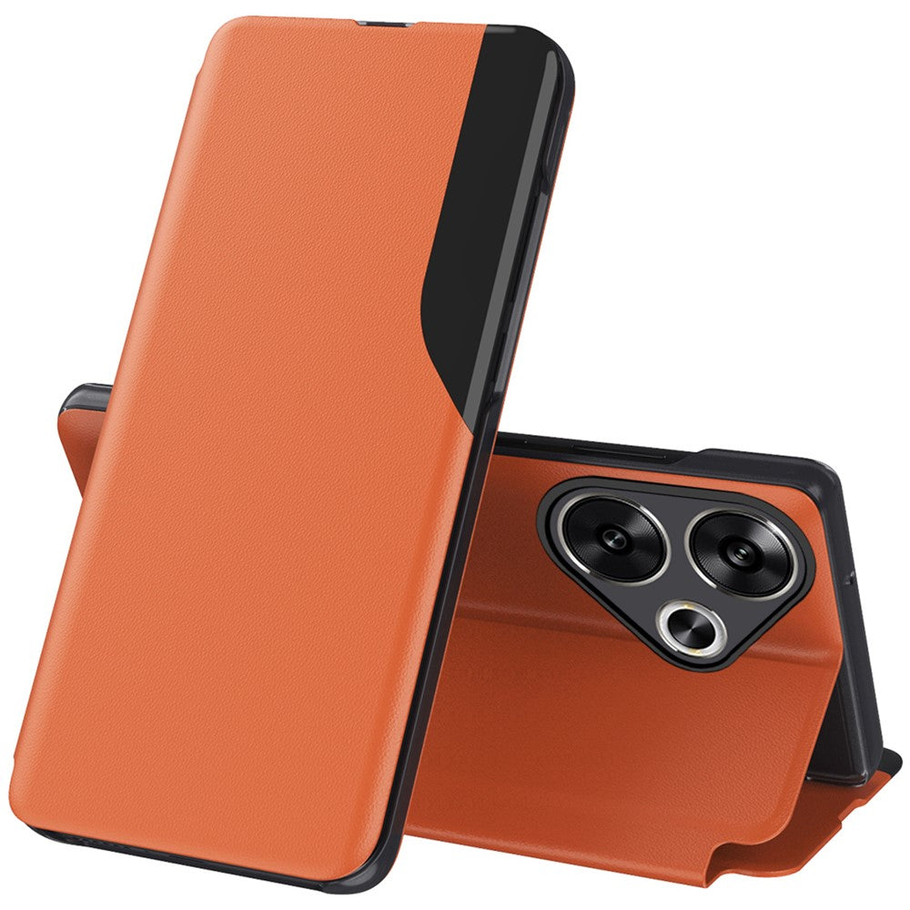 For Xiaomi Poco F6 5G / Redmi Turbo 3 5G Phone Case Folio Flip PU Leather Stand Cover