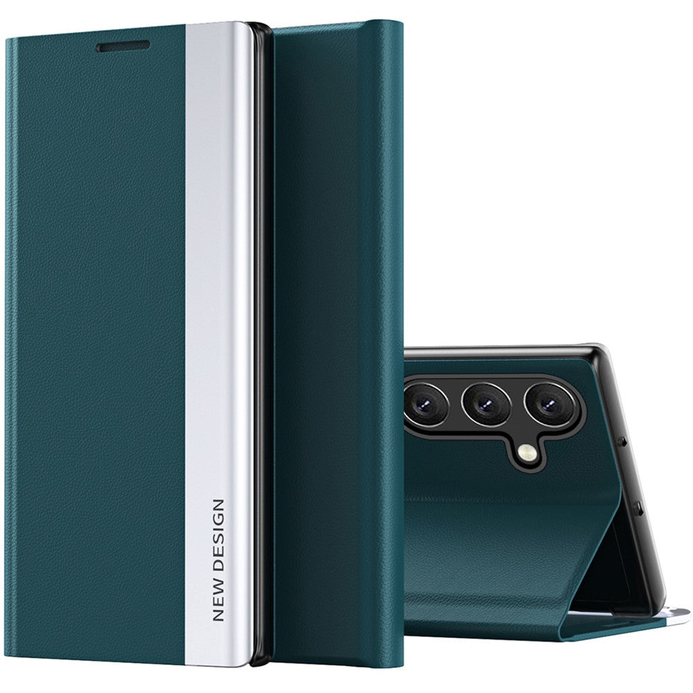 Galaxy A55 5G Klappbare Hülle – elegant, stoßfest, mit Ständer & galvanisierter Oberfläche