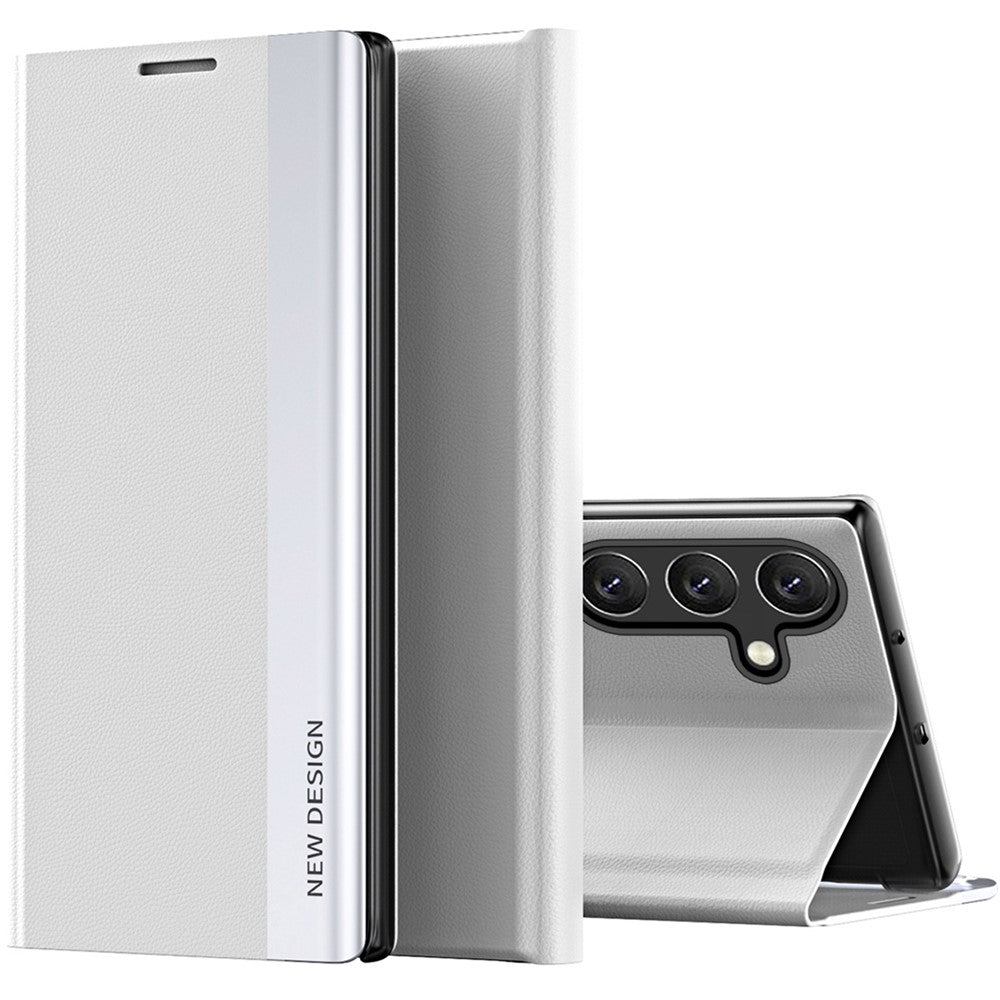 Galaxy A55 5G Klappbare Hülle – elegant, stoßfest, mit Ständer & galvanisierter Oberfläche