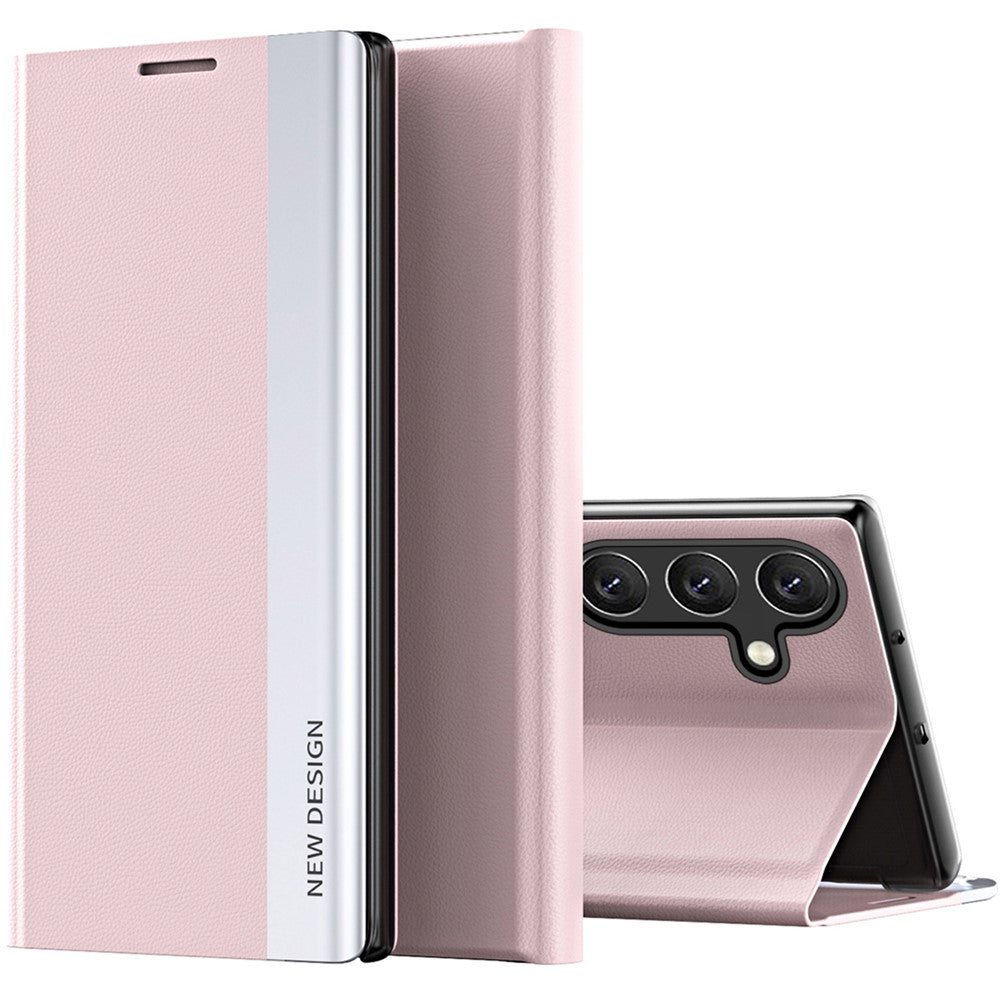 Galaxy A55 5G Klappbare Hülle – elegant, stoßfest, mit Ständer & galvanisierter Oberfläche