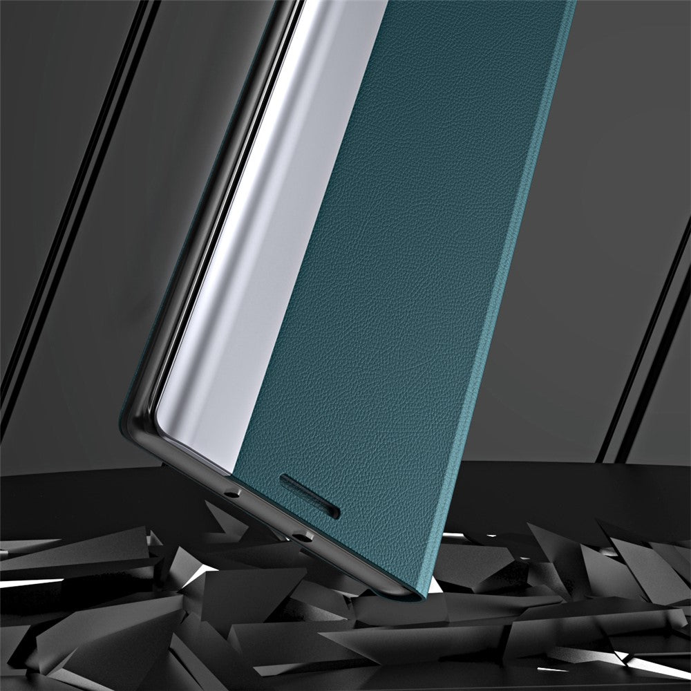 Galaxy A55 5G Klappbare Hülle – elegant, stoßfest, mit Ständer & galvanisierter Oberfläche