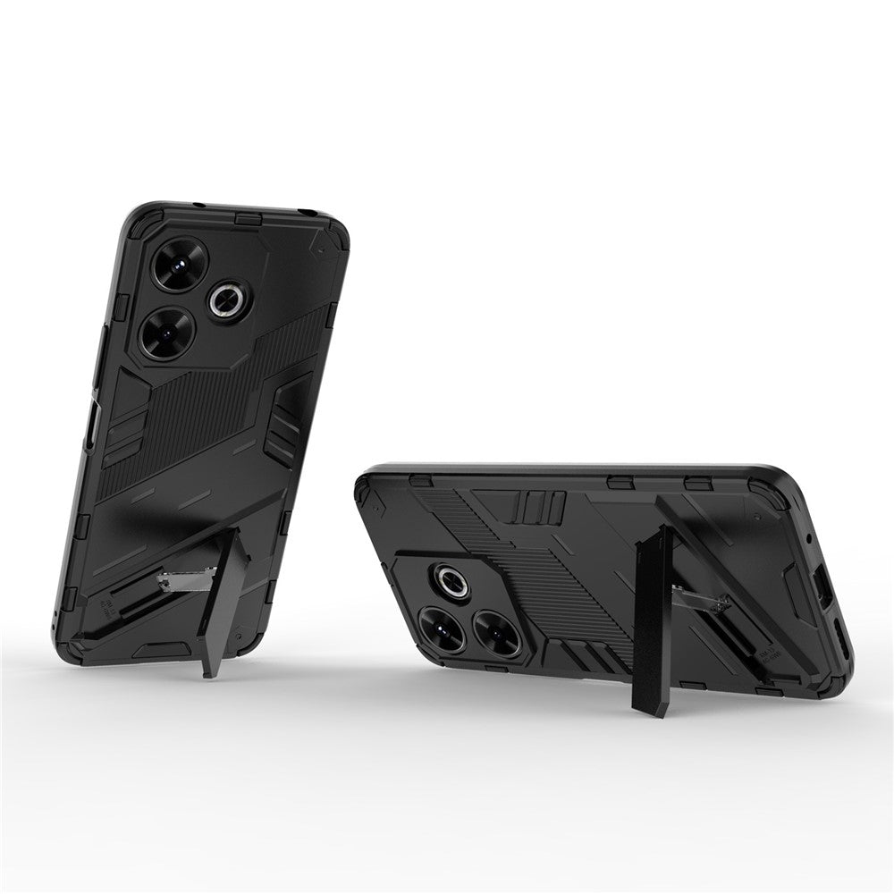 For Xiaomi Redmi 13 5G / 13 4G Case PC+TPU Shockproof Protective Phone Cover with Kickstand