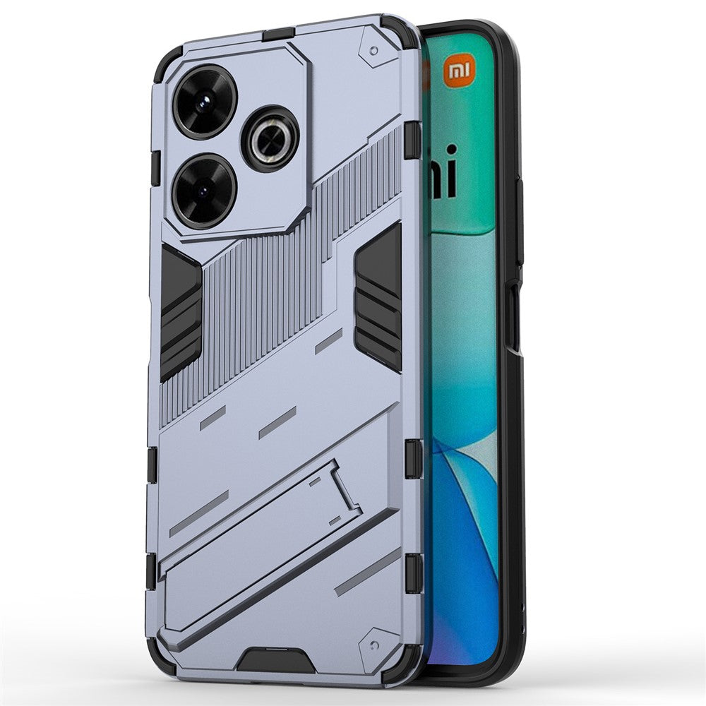 For Xiaomi Redmi 13 5G / 13 4G Case PC+TPU Shockproof Protective Phone Cover with Kickstand