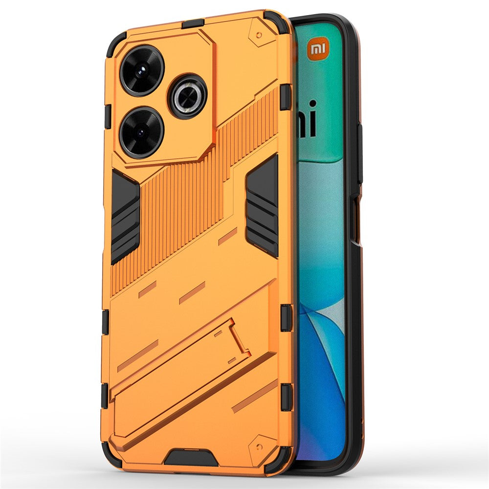 For Xiaomi Redmi 13 5G / 13 4G Case PC+TPU Shockproof Protective Phone Cover with Kickstand