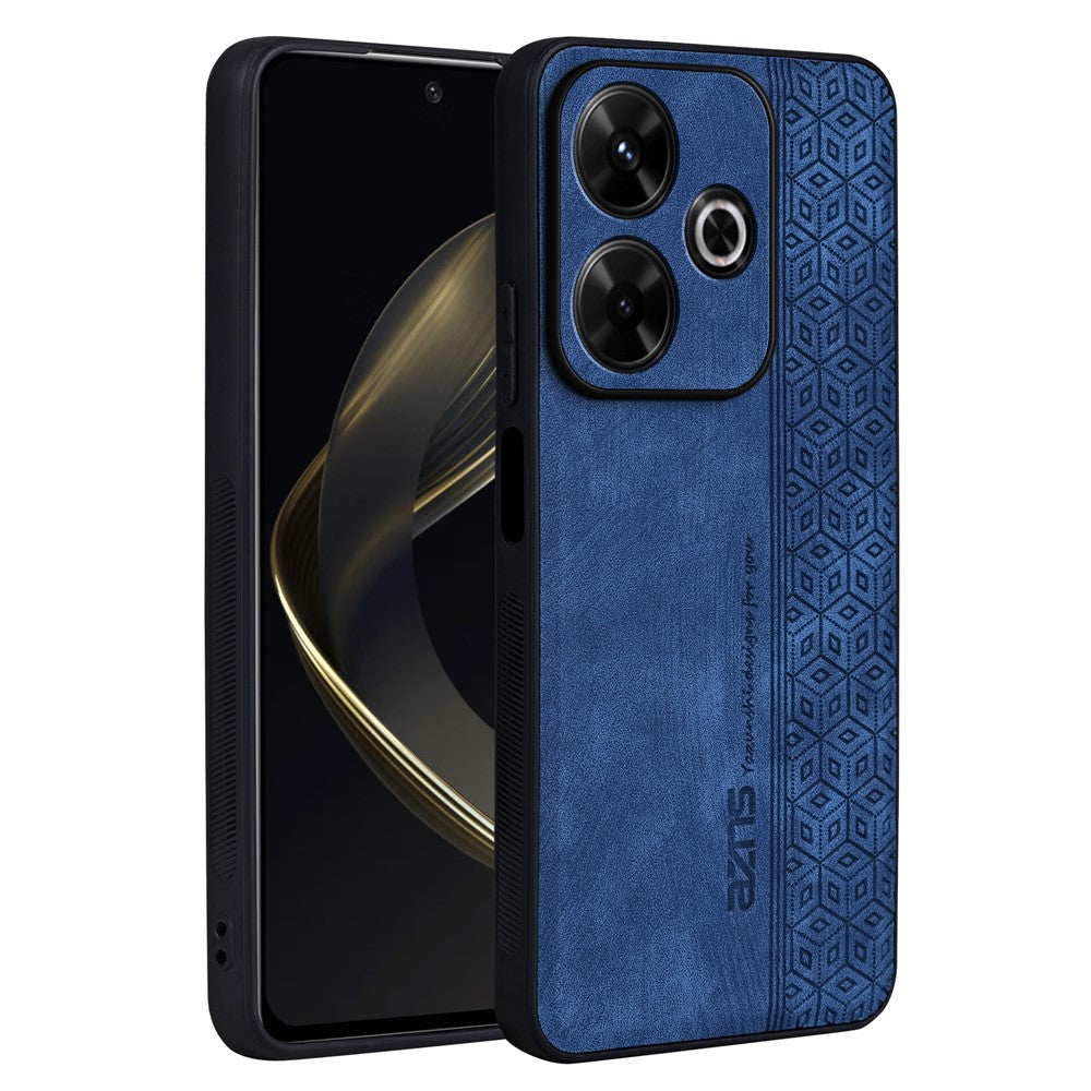 AZNS For Xiaomi Redmi 13 5G / 13 4G / Note 13R 5G Case Non-Slip Leather+TPU Phone Cover
