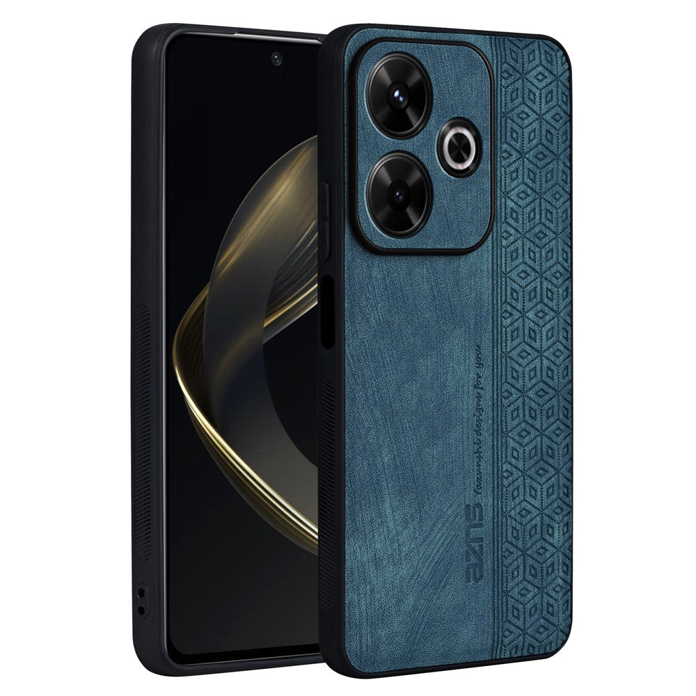 AZNS For Xiaomi Redmi 13 5G / 13 4G / Note 13R 5G Case Non-Slip Leather+TPU Phone Cover