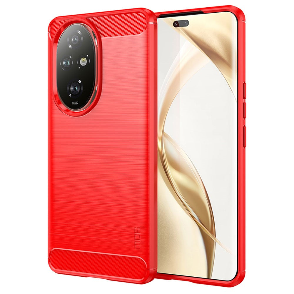 MOFI JK TPU Series-1 For Honor 200 Pro 5G TPU Case Carbon Fiber Texture Brushed Phone Cover