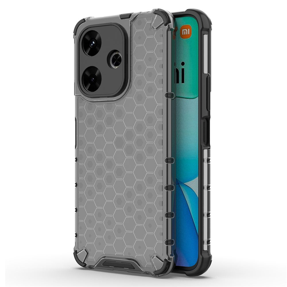 For Xiaomi Redmi 13 5G / 13 4G Case Honeycomb PC+TPU Hybrid Phone Cover