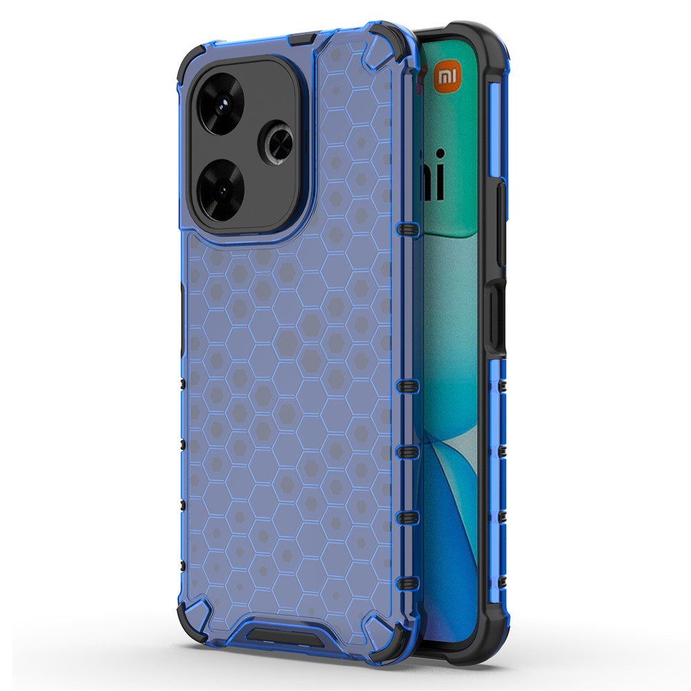 For Xiaomi Redmi 13 5G / 13 4G Case Honeycomb PC+TPU Hybrid Phone Cover
