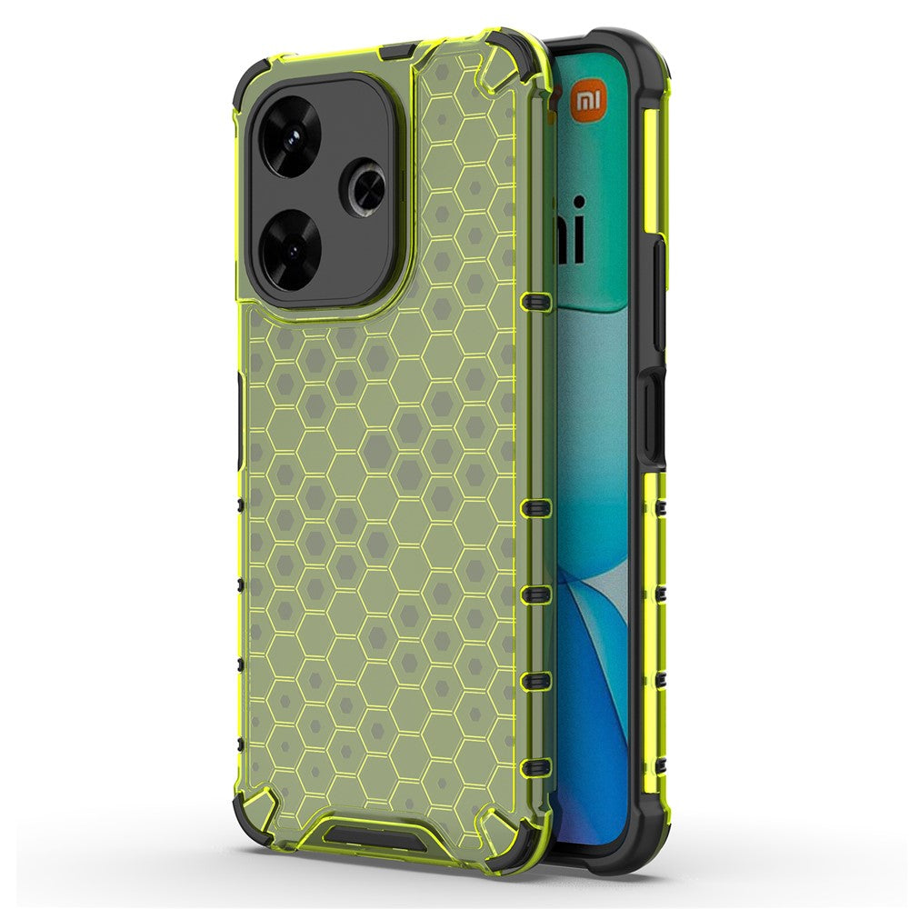 For Xiaomi Redmi 13 5G / 13 4G Case Honeycomb PC+TPU Hybrid Phone Cover