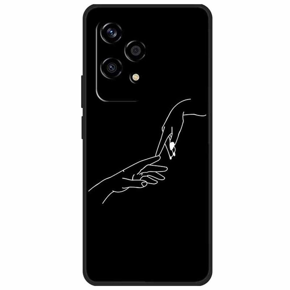 For Honor 200 Lite Case Anti-Drop Pattern Printed Slim TPU Phone Cover