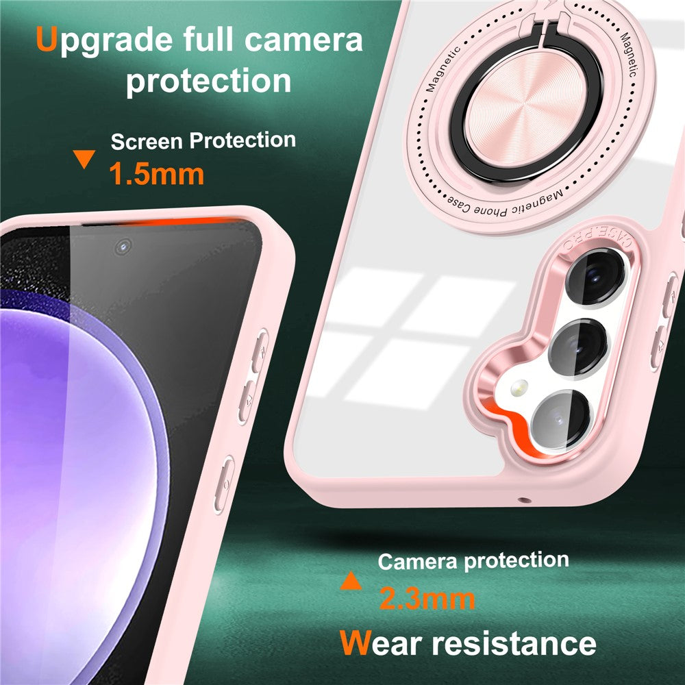 Galaxy S25 Plus / S24 Plus Magnetische Hülle – Kratzfest, stoßfest & mit Ständer