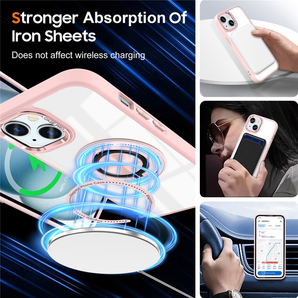 iPhone 15 Magnetische Hülle – Kratzfest, stoßfest & mit Ständer