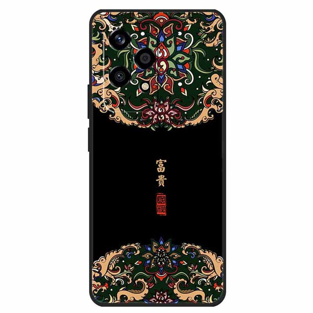 For Honor 200 Lite Case Pattern Printed TPU Shockproof Phone Cover