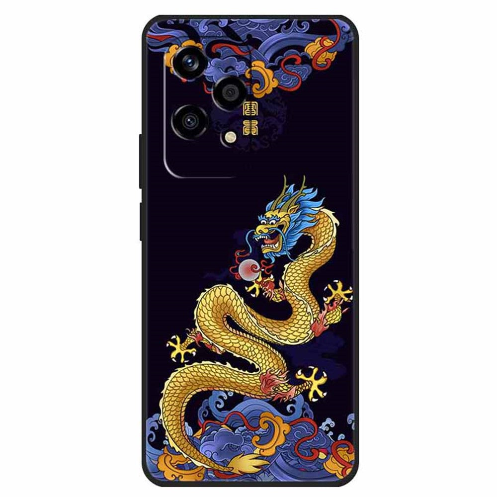 For Honor 200 Lite Case Pattern Printed TPU Shockproof Phone Cover