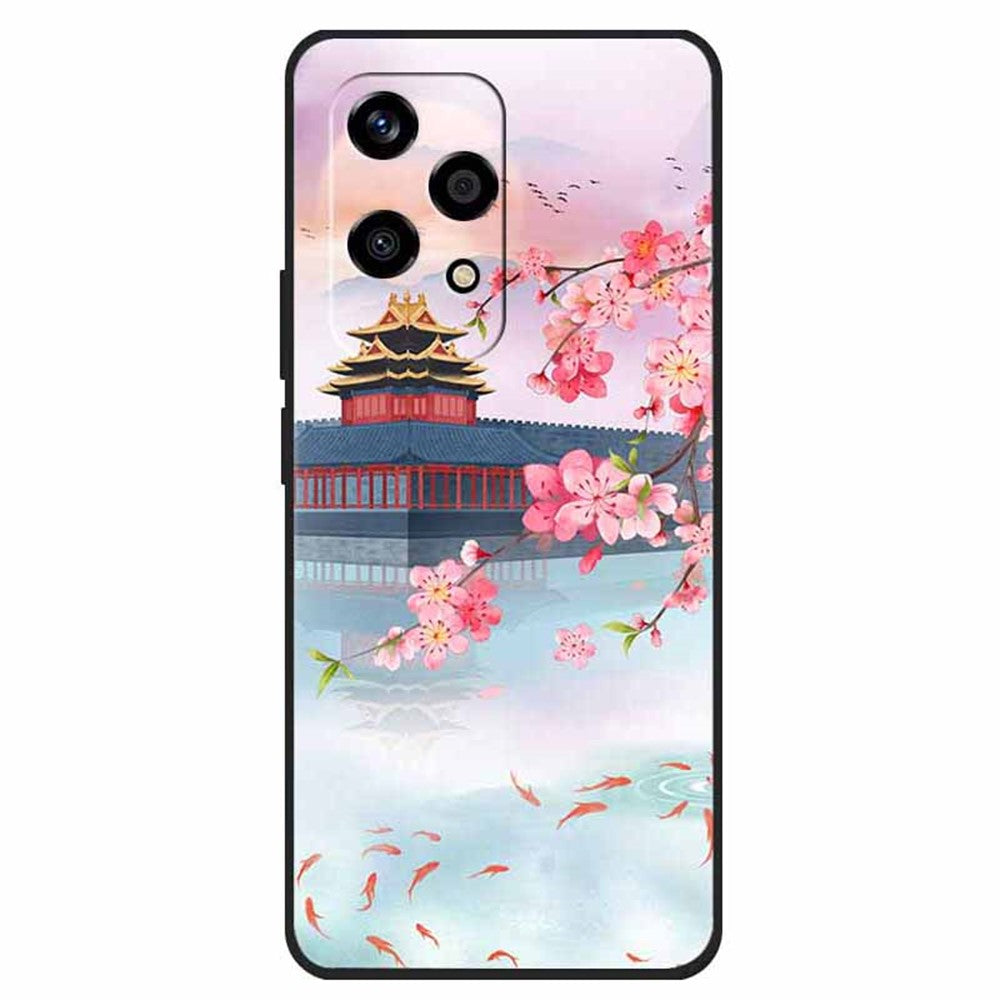 For Honor 200 Lite Case Pattern Printed TPU Shockproof Phone Cover