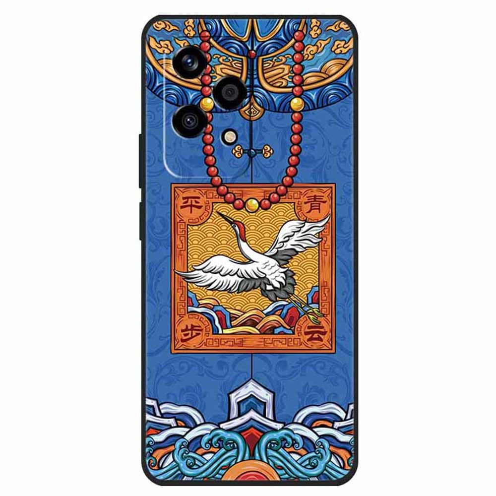 For Honor 200 Lite Case Pattern Printed TPU Shockproof Phone Cover