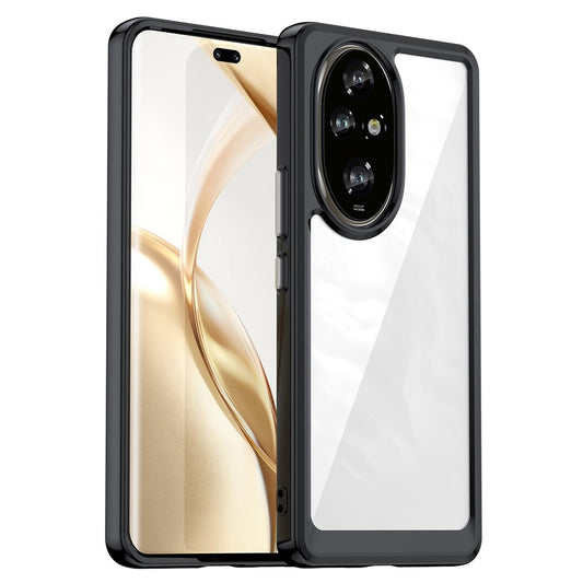 Honor 200 Pro 5G Transparente Handyhülle – Stoßfeste Rückseite, aus TPU & Acryl
