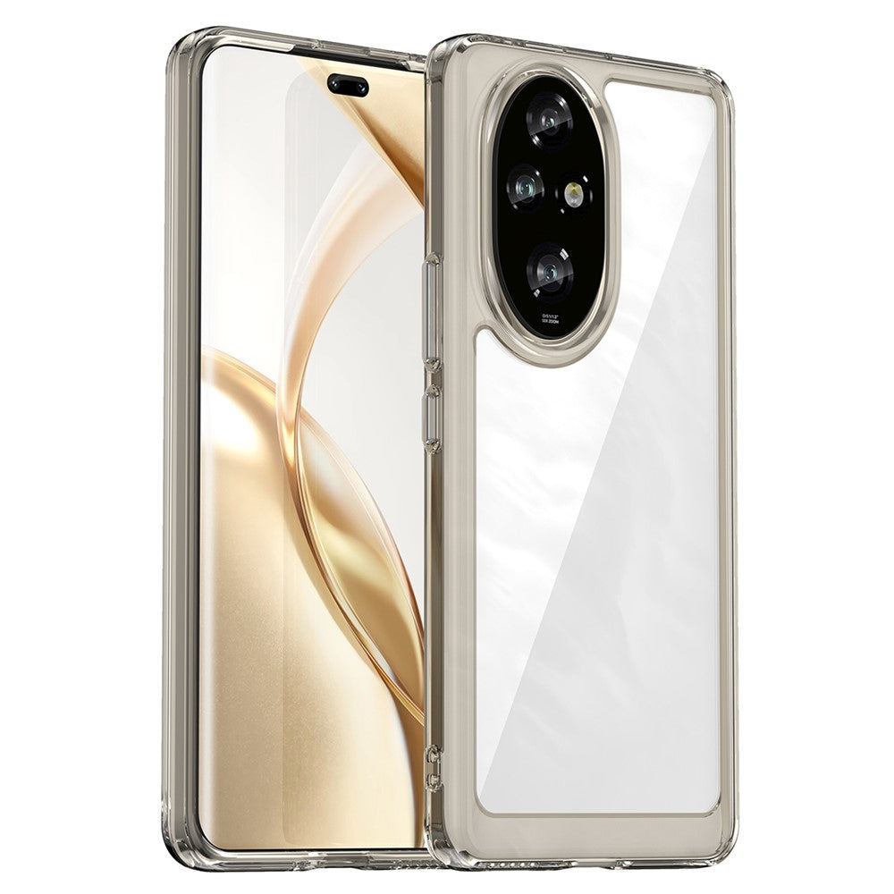 Honor 200 Pro 5G Transparente Handyhülle – Stoßfeste Rückseite, aus TPU & Acryl