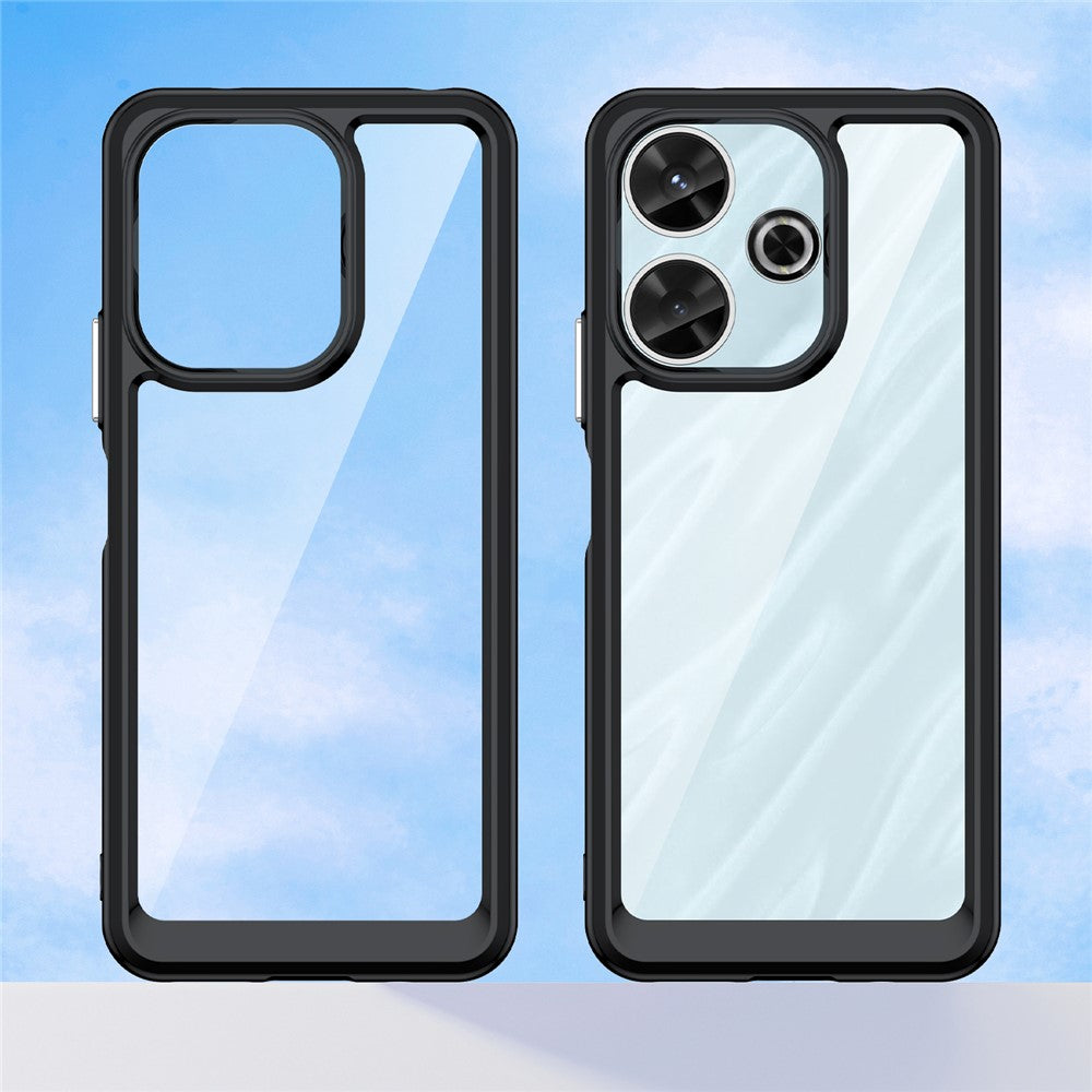 For Xiaomi Redmi 13 5G / 13 4G / Note 13R 5G / Poco M6 4G Case TPU+Acrylic Anti-Drop Phone Cover