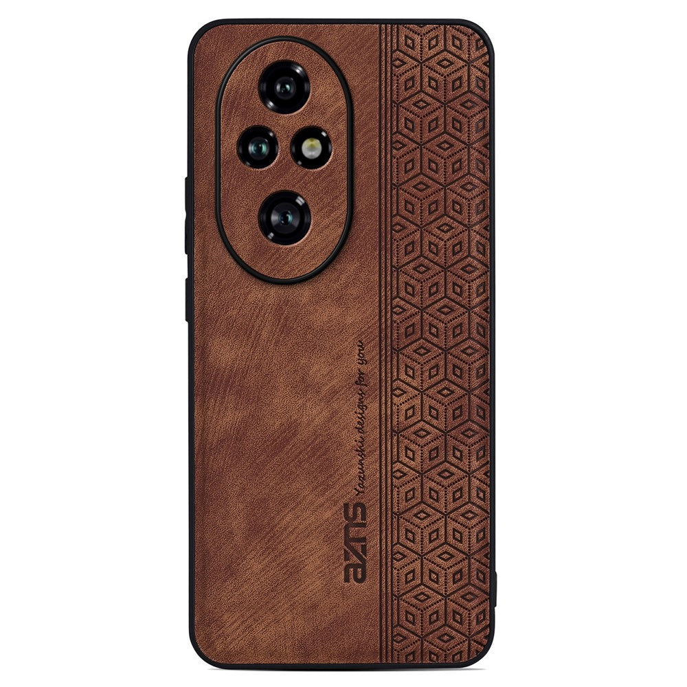 AZNS For Honor 200 Pro 5G Case Anti-Drop PU+TPU Phone Cover