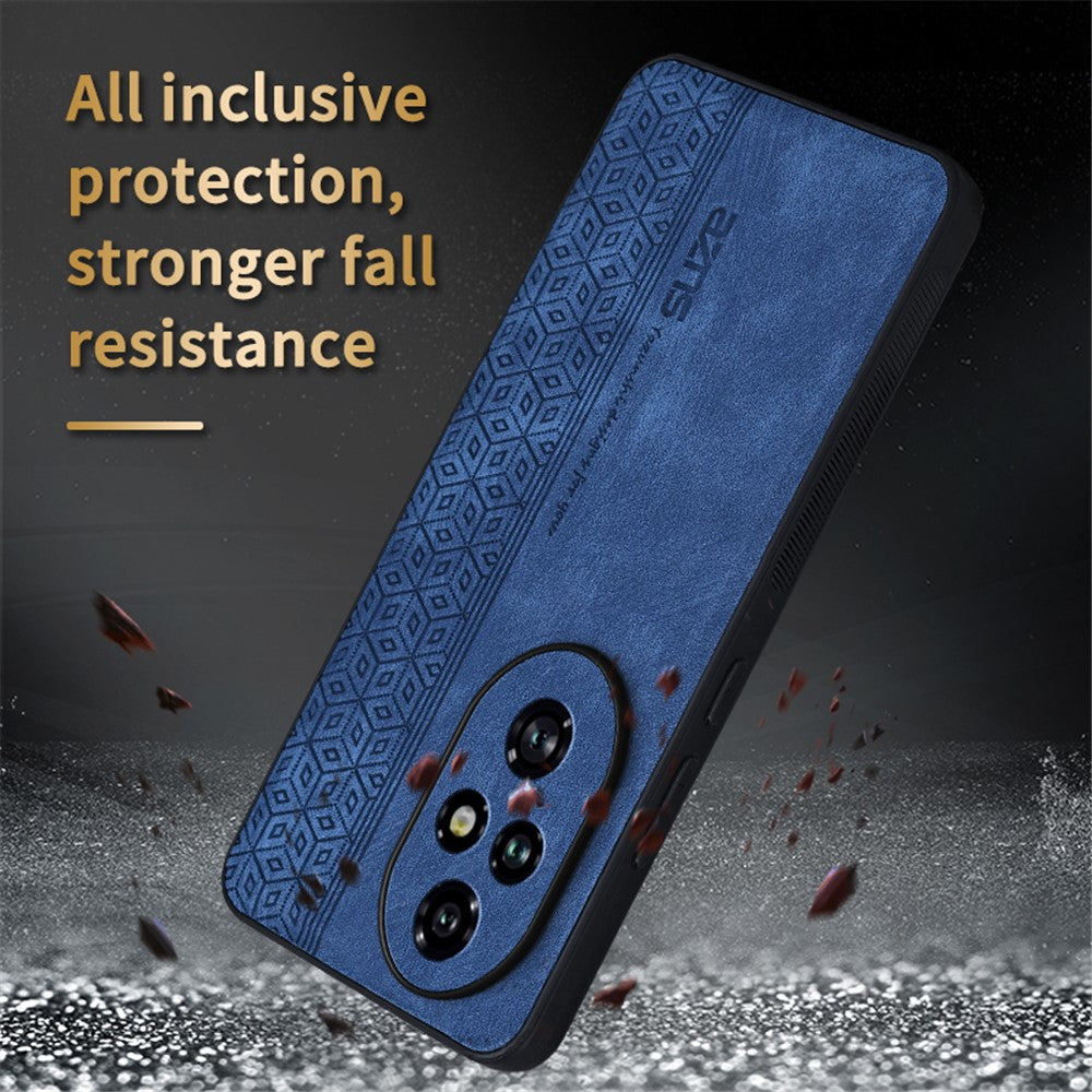 AZNS For Honor 200 Pro 5G Case Anti-Drop PU+TPU Phone Cover