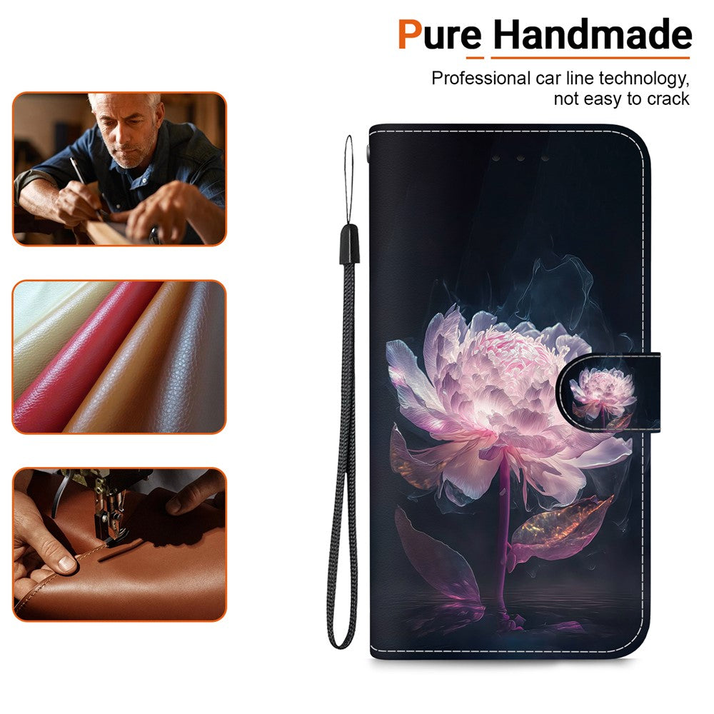 For Honor 200 Pro 5G Stand Case Pattern Print Leather Wallet Phone Cover