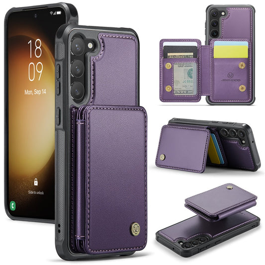 Galaxy S23 Plus Leder-Handyhülle – Mit abnehmbarer magnetische Kartentasche