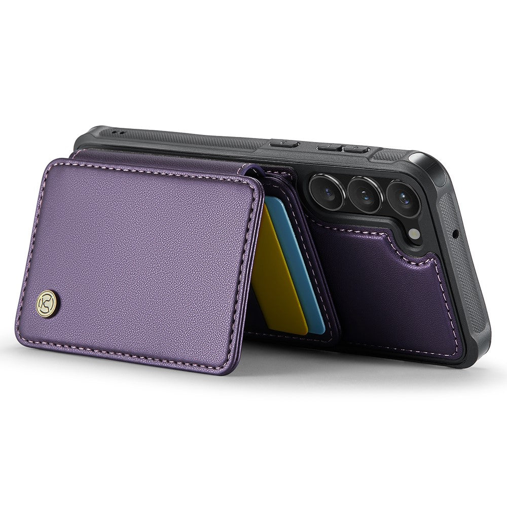 Galaxy S23 Plus Leder-Handyhülle – Mit abnehmbarer magnetische Kartentasche